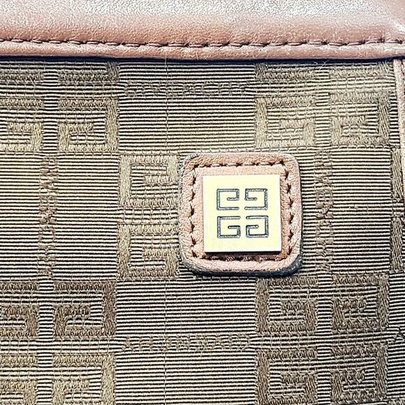 Givenchy Canvas Leather Clutch Bag - Picture 2 of 6
